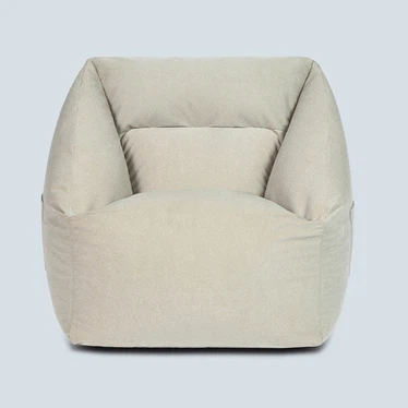 Fur Bean Bag Sófi Stól Kápa